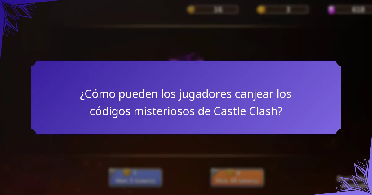 ¿Cuáles códigos misteriosos están actualmente activos?