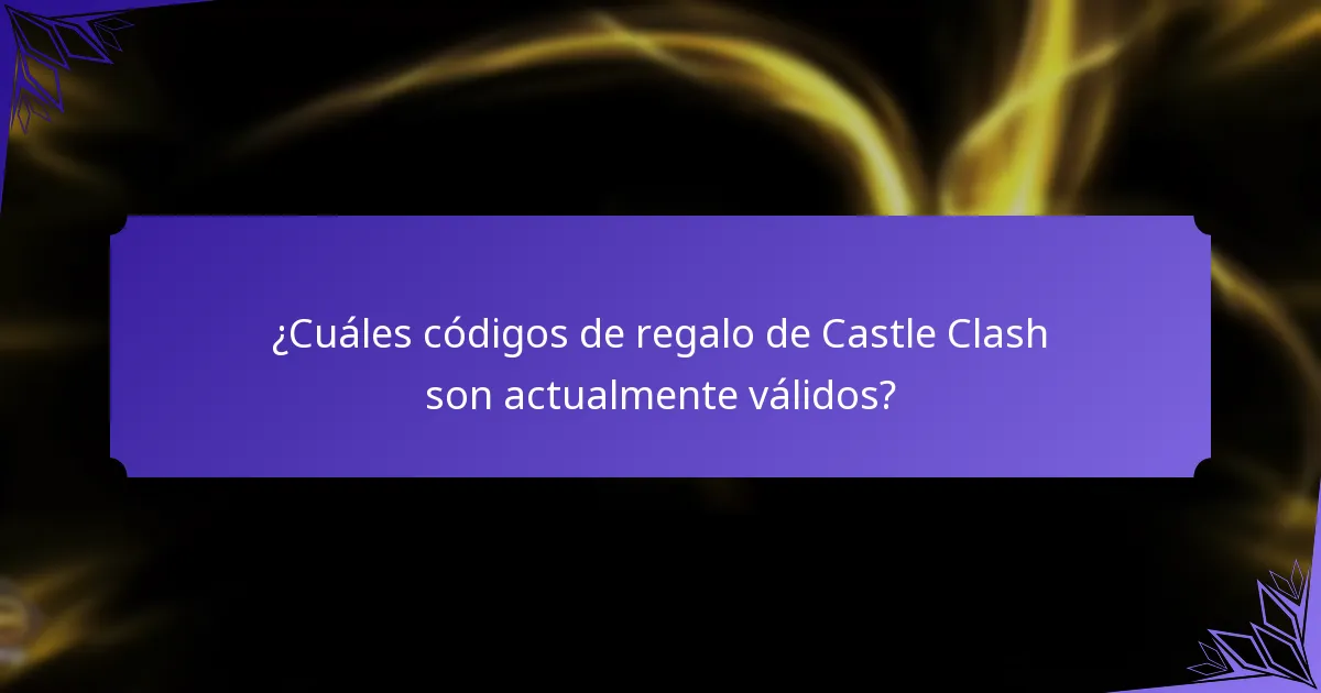 ¿Cómo puedo canjear los códigos de regalo de Castle Clash?