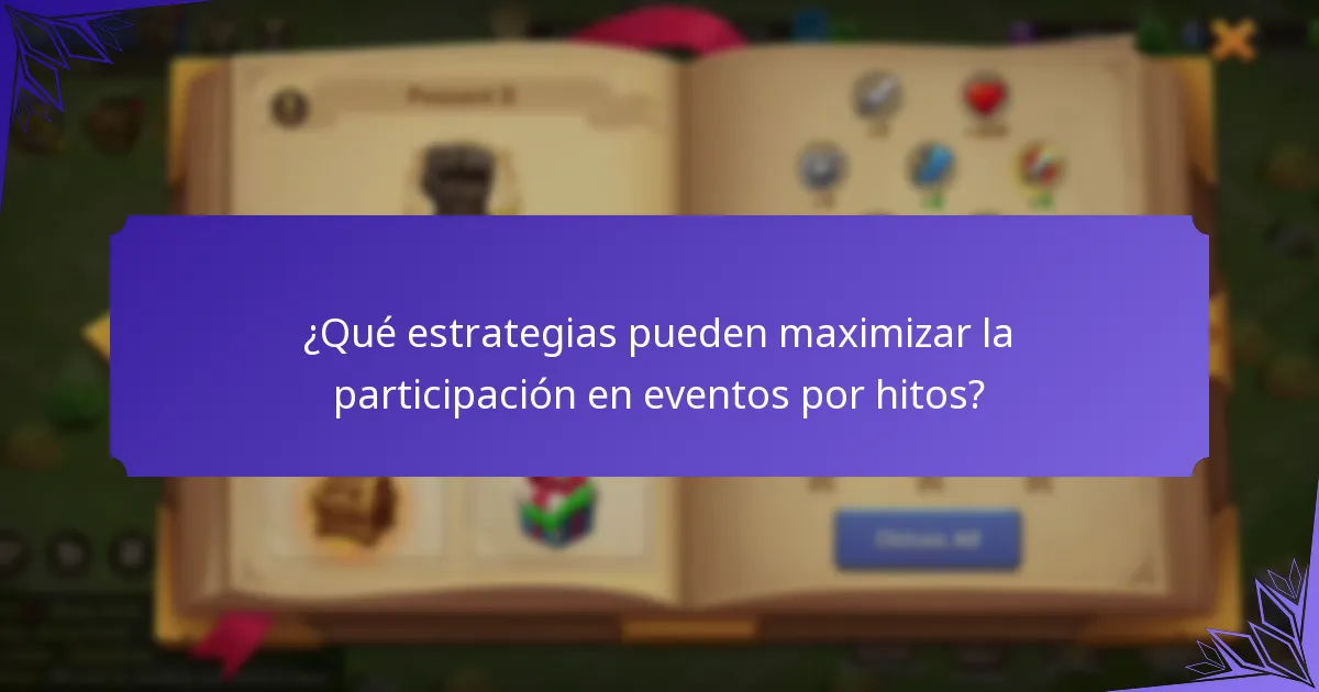 ¿Qué recompensas únicas pueden ganar los jugadores en los eventos por hitos?